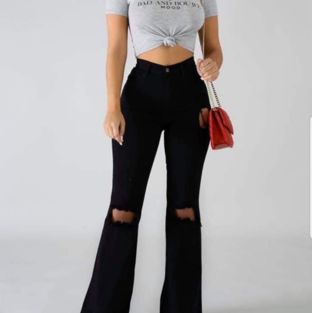 Bell bottom jeans large